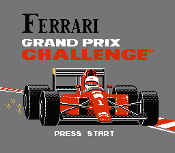 Ferrari Grand Prix Challenge title screenshot